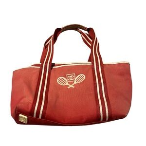 Chanel Tennis Sport Line tote pink